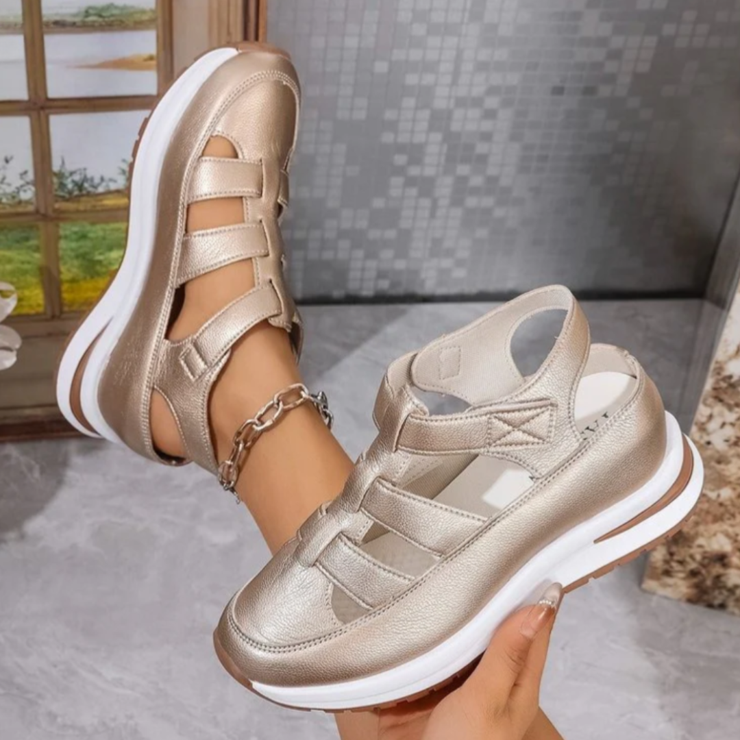 Capri - Sandalias con plataforma ergonómica